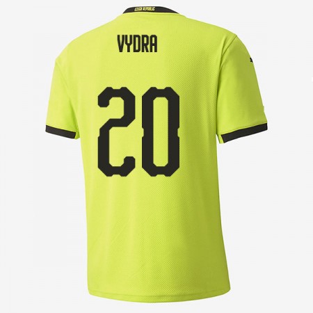 Repubblica Ceca Matej Vydra 20 Maglia Trasferta Euro 2020 Manica Corta